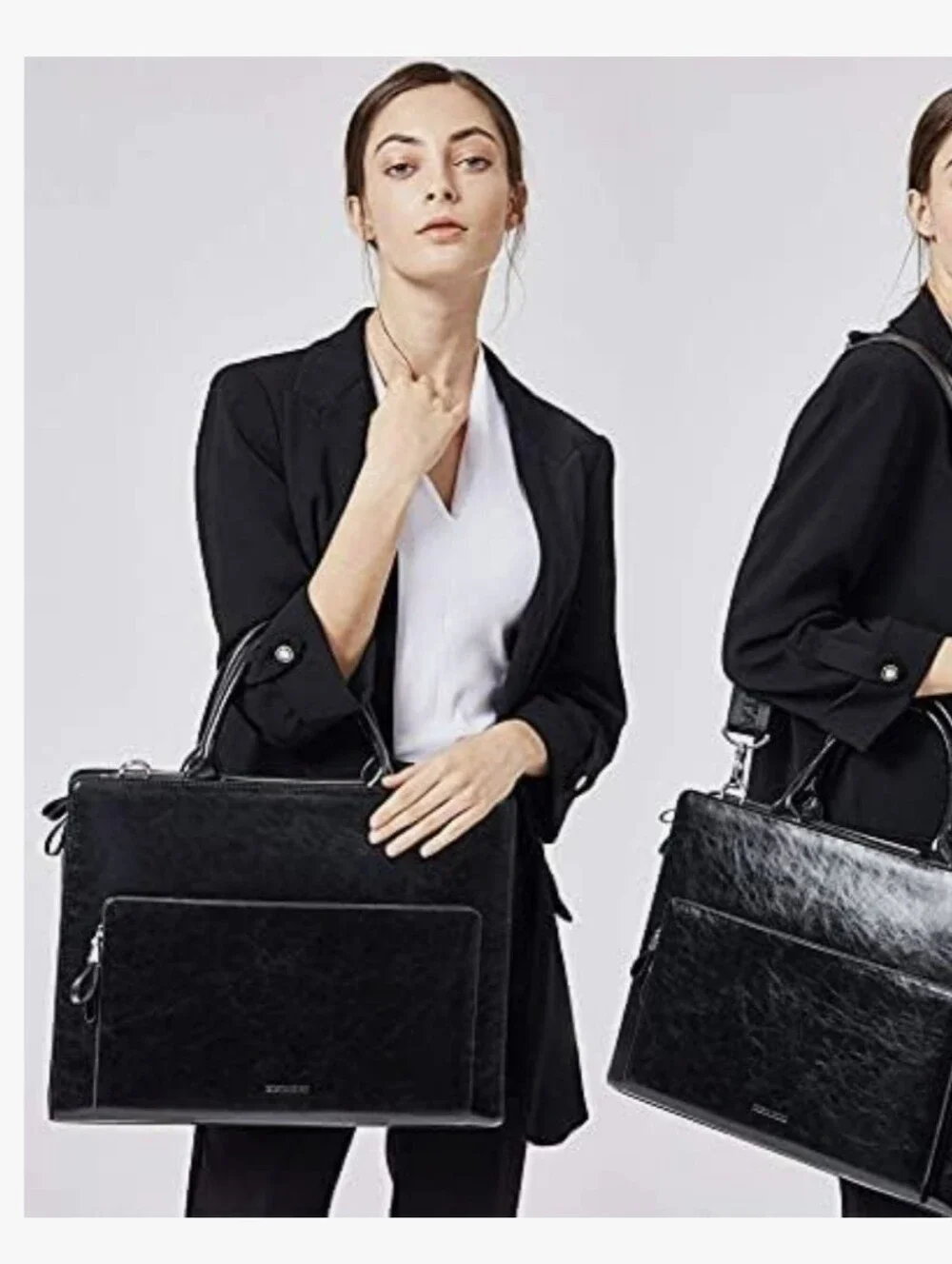 BOSTANTEN Carol Women's Leather Briefcase.